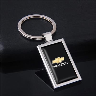 1 Pièce Porte-clés en Alliage de Zinc pour Voiture Porte-clés avec Logo Auto Décoration Pendentif Pour Z71 Aveo Impala Lacetti Malibu Sail SS Cruze