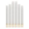 12PCS Side Holes Blind Needles Sewing Stainless Steel Elderly Needle Household DIY Jewelry Beading Threading Apparel Needles