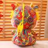 Year of The Dragon Mascot Suede Rich Dragon Zodiac Dragon Plush Toys Doll Company Annual Meeting Gift