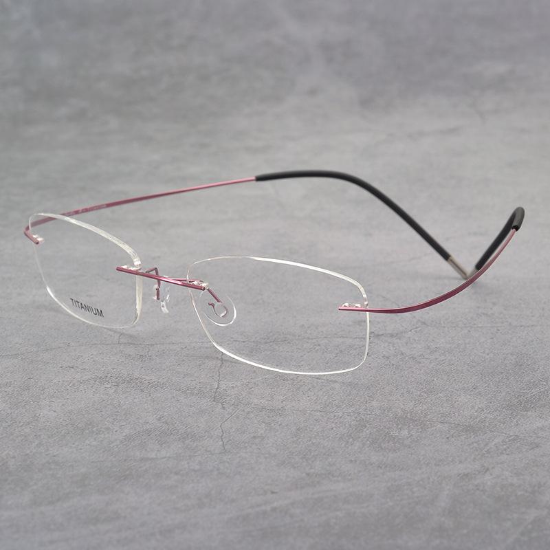 Ultralight  Memory Titanium Rimless Reading Glasses Business Frameless Men&Women Presbyopic Eyeglasses Diopter 0 To +4.0