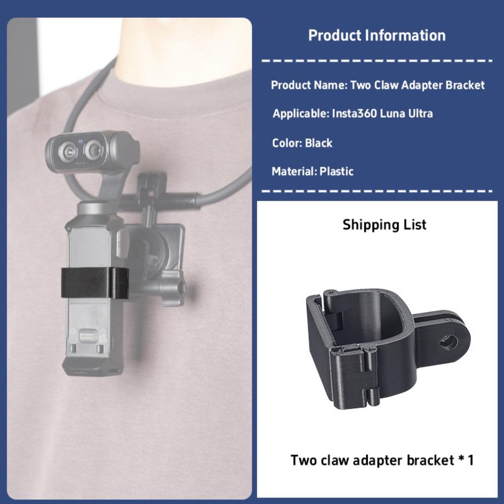 Portable Protective Frame Camera Cage Cover for Insta360 Luna Ultra Outdoor Sports