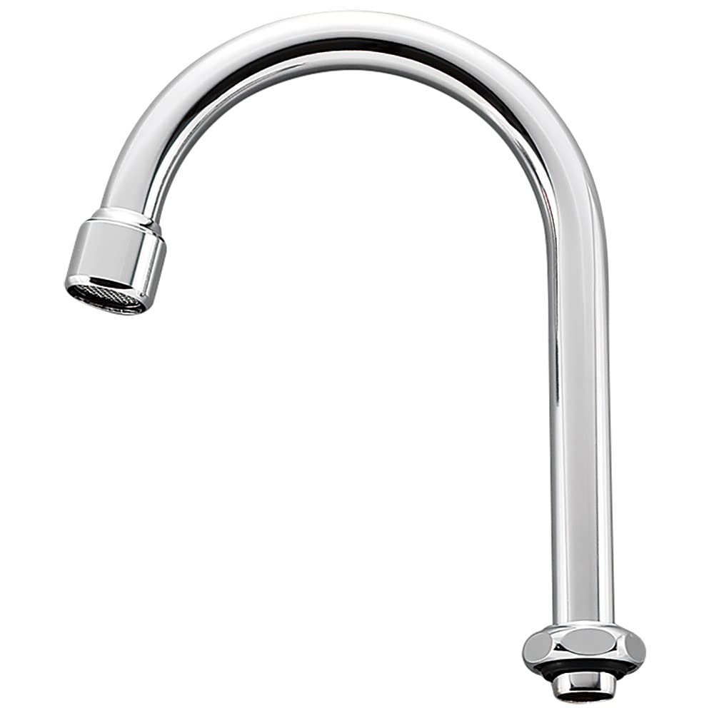 

SANEI PA26JH-60X-16 Горизонтальный патрубок для пенного излива воды, Увеличенная высота, Просторная раковина, Наружный диаметр 16 мм