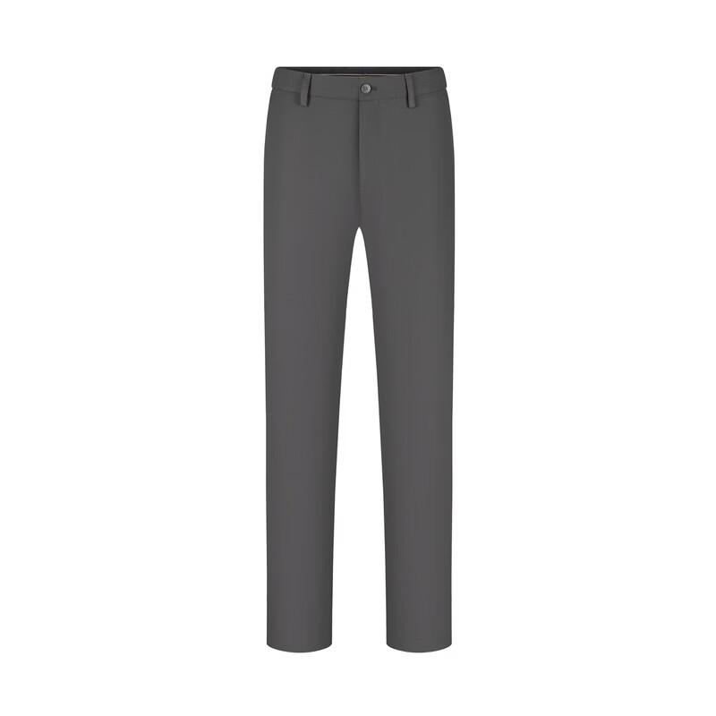Seven Men's Wrinkle-Resistant Straight-Leg Casual Trousers