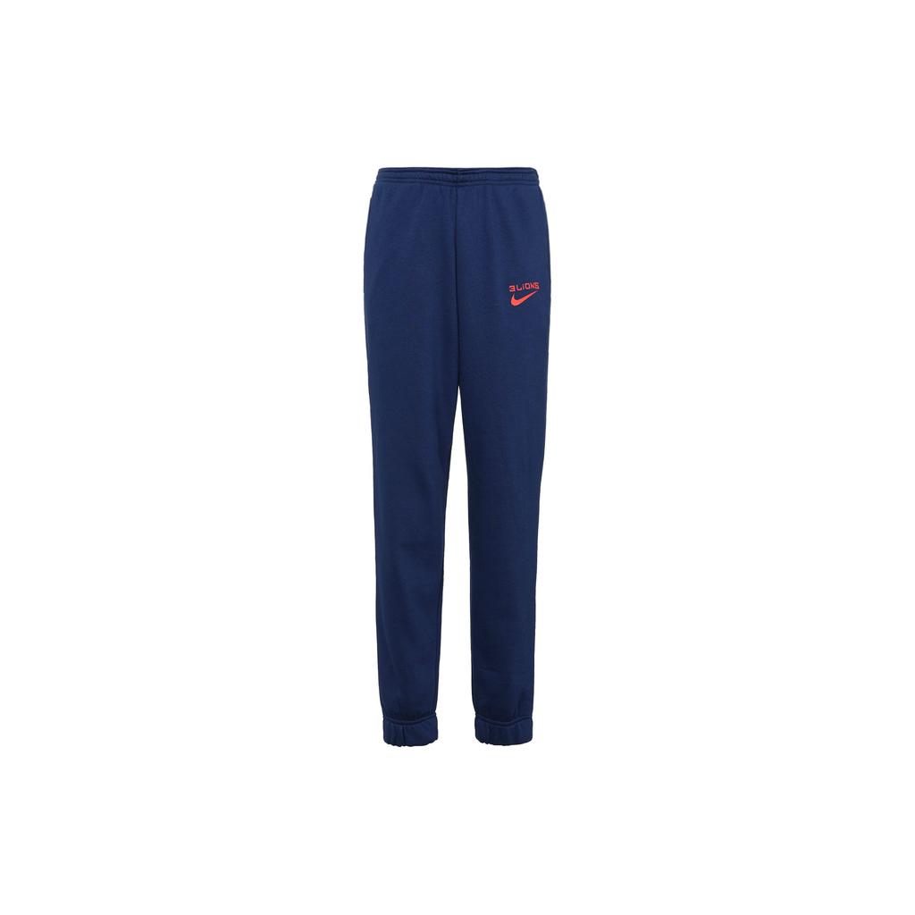 Nike FW22 Alphabet Logo Print Jogger Knit Pants Men Bottoms Blue DH4988-492