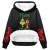 Women's Casual Fashion Plus Velvet Thickened Christmas Print Hooded Sweatshirt