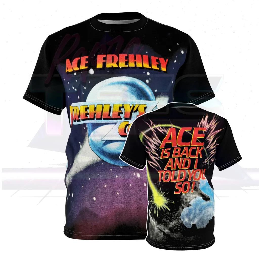 Ace Frehley ACE Is Back And Told You So 3D T Shirt Full Size S-5XL A60