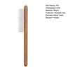 Yousheng Pet Detangling Comb Rounded Metal Teeth Cat Shedding Comb with Wooden Handle Grooming Brush Removes Matted Fur Tangles for Long Short Hair