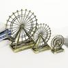 Landmark Building Ornaments Metal Clock Big Ben Model Gift London Souvenir Living Room Creative Ornaments Desktop Decorations