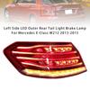 Left LED Outer Rear Tail Light Brake Lamp For Mercedes E-Class W212 2013-2015