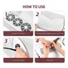 3 Fans Powerful Nail Dust Collector 40W High Suction Professional Nail Dust Extractor 2-Hands Nail Vacuum Cleaner For Manicure