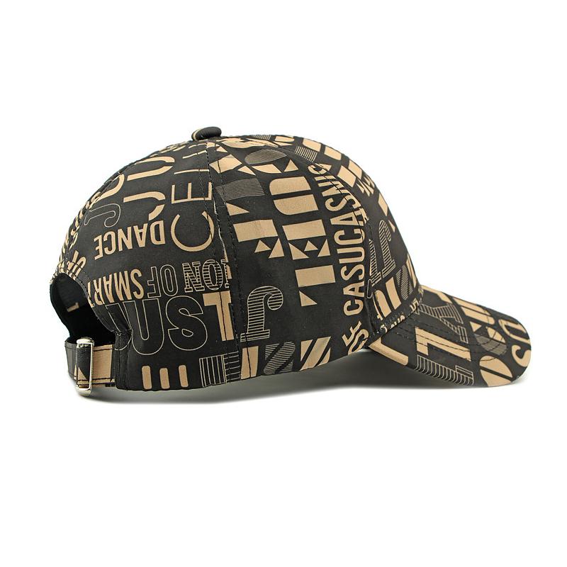 Printed Letter Baseball Cap Spring Summer Men's Outdoor Sunscreen Hat