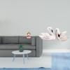 Resin Figurine Mother Swan Statue Collectible Birthday Gift Sculpture Tabletop Ornament for