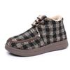 Cloth Shoes, Women's Cotton Shoes, Fashionable Fleece and Thickened Soft-soled Cotton Boots, Anti-slip
