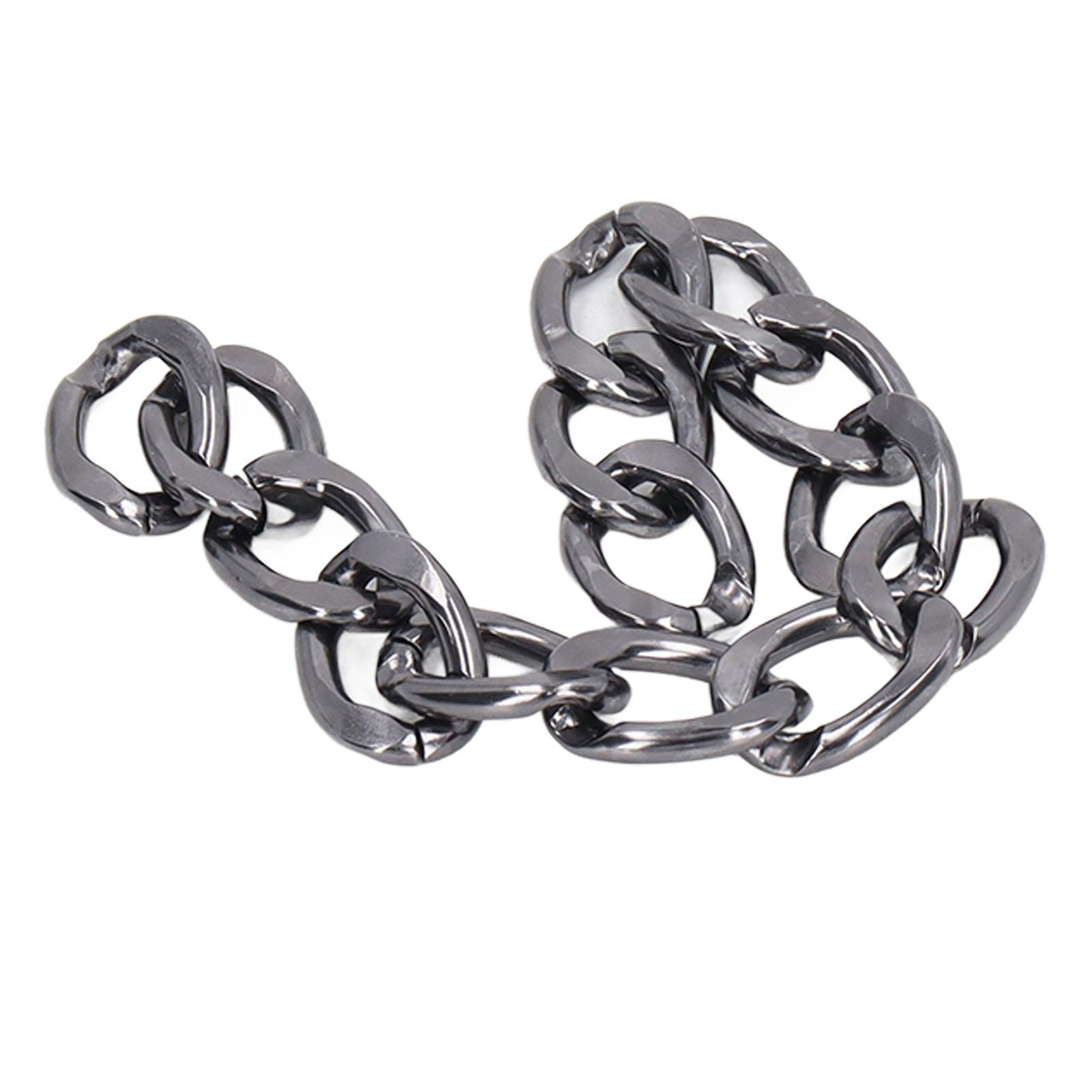 

Металлическая крафт-цепочка 32,8 фута Прочный алюминий Элегантный стиль Широко используется Алюминиевые панцирные цепочки для изготовления ювелирных изделий DIY Серебро