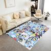 Bluey Core Adventures Floor Rug Office Rug Design for Playrooms Decorate room Game Room Kitchen Anti-slip Rug Decorate Offices Best for Christmas
