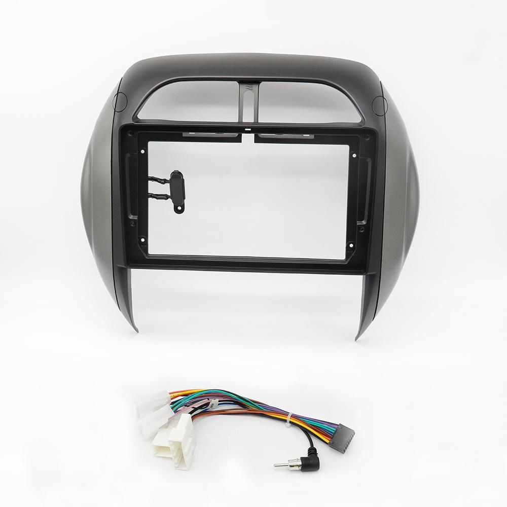 9 Inch Adapter Android Dash Fitting Panel Kit Car Radio DVD Player Fascias Frame For Toyota RAV4 2003-2005