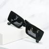 New Retro Square Sunglasses for Women Men Flower Decoration Fashion Ladies Sun Glasses Ins  Shading Eyewear UV400
