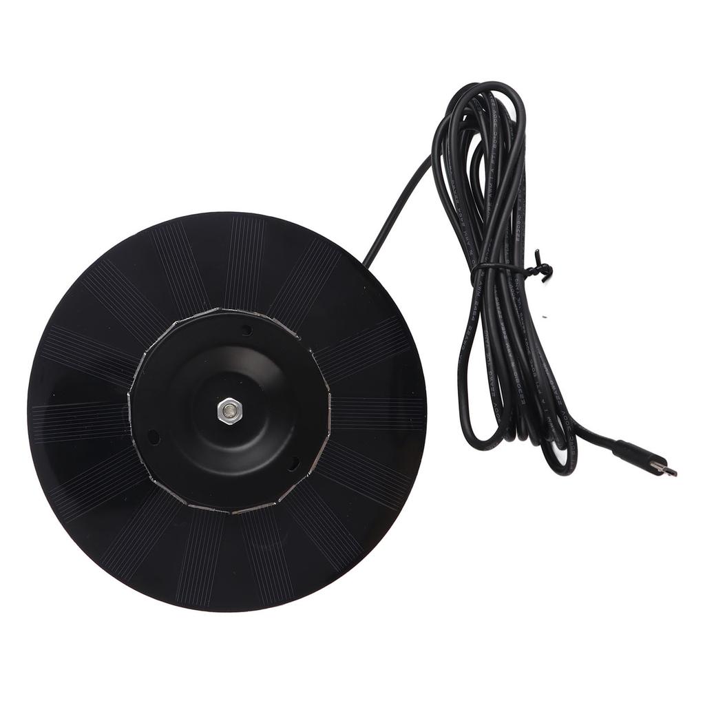 Solar Panel 4W Monocrystal Silicon Wall Mount Charger Kit Outdoor Monitoring Accessories