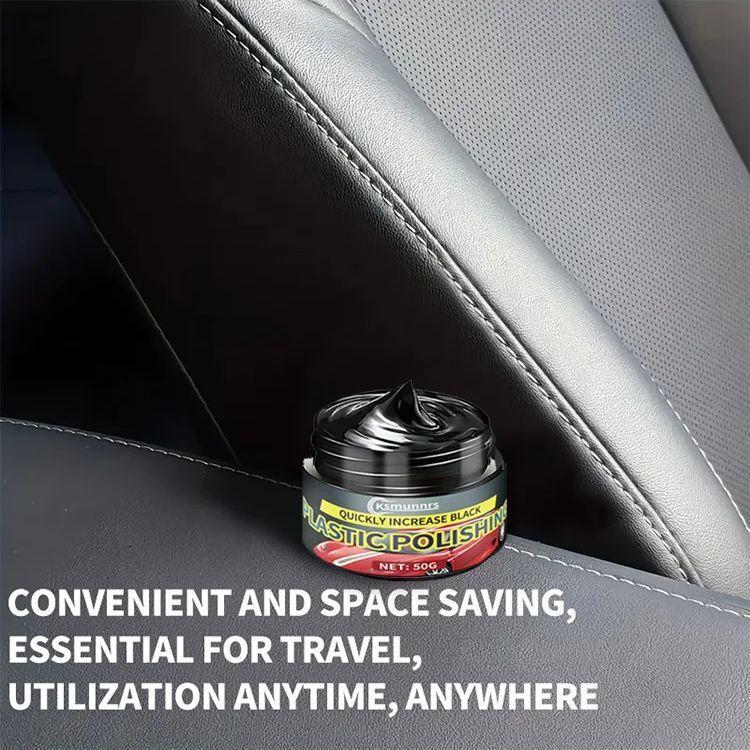 Car Interior Repair Wax All-round Leather and Plastic Care Wax, Dashboard, Seat, Central Control Maintenance and Repair Paste