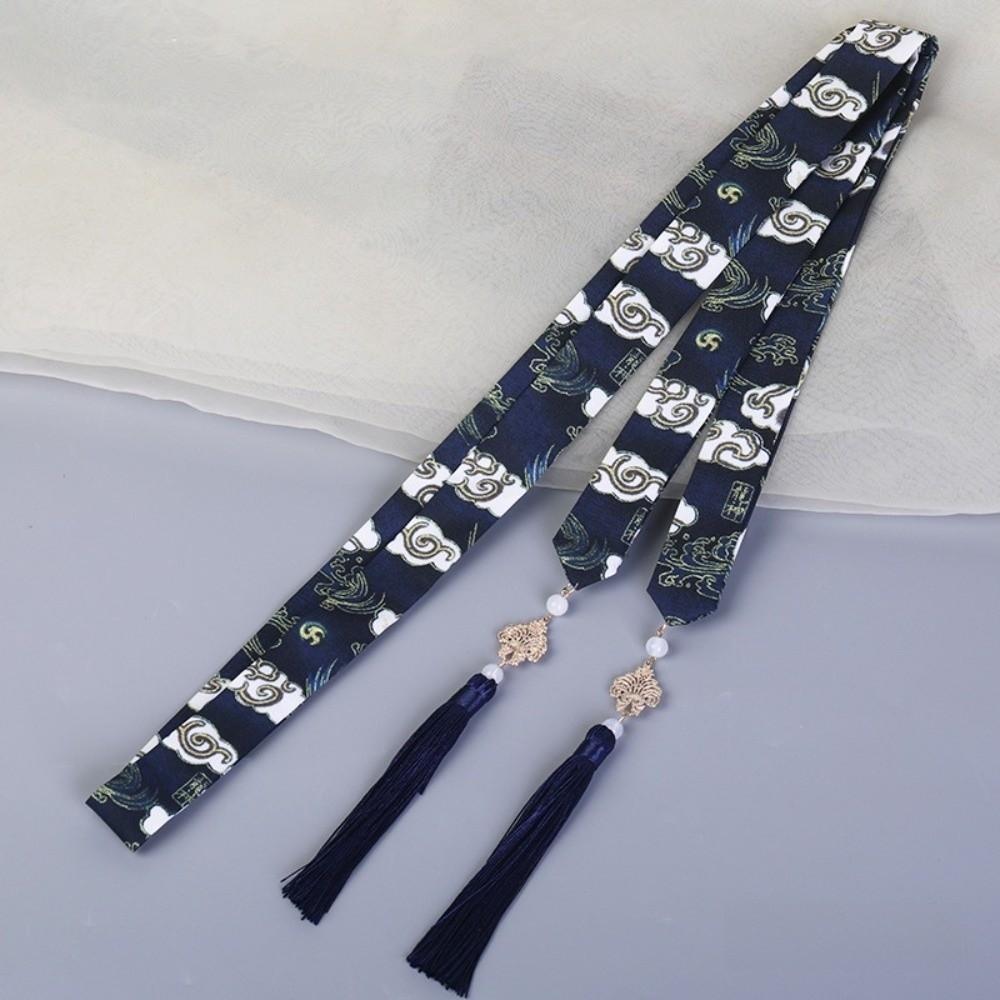 Chinese Hanfu Hair Bands Long Hair Straps Retro Style Hair Ribbons Hair Ornament Braided Hair