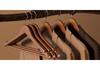 Anti-Slip Solid Wood Clothes Hanger - No Trace, Ideal for Home, Store, and Hotel Wardrobes