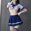 FASHION Sexy Maid Dress Exotic Costumes Schoolgirl Uniform Roleplay Lingerie Dress Transparent Bodysuit Sex Underwear Babydoll Cosplay