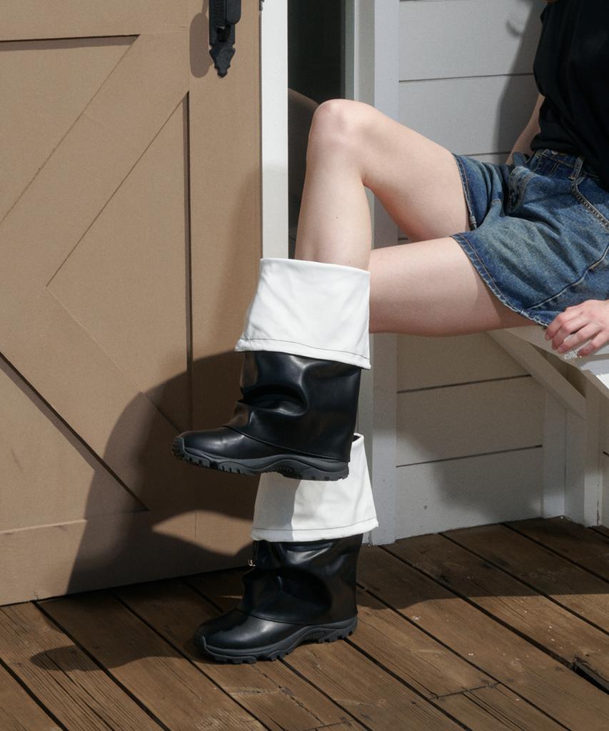 Salt And Chocolate Bennett Two-Way Rain Boots 412628002 (3Cm)