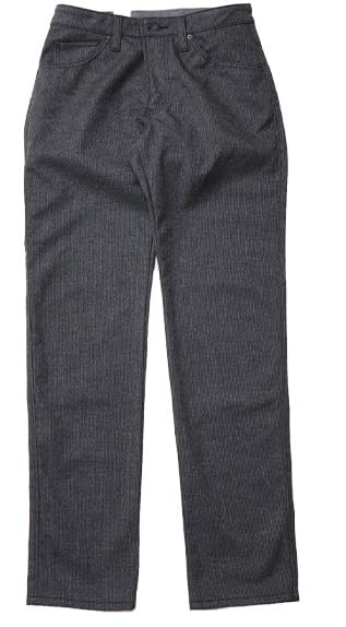 Edwin Wild Fire Straight Denim Check Plus Winter Jeans Men's Pants, Warm, Three-Layer Construction, 2, Sizes,