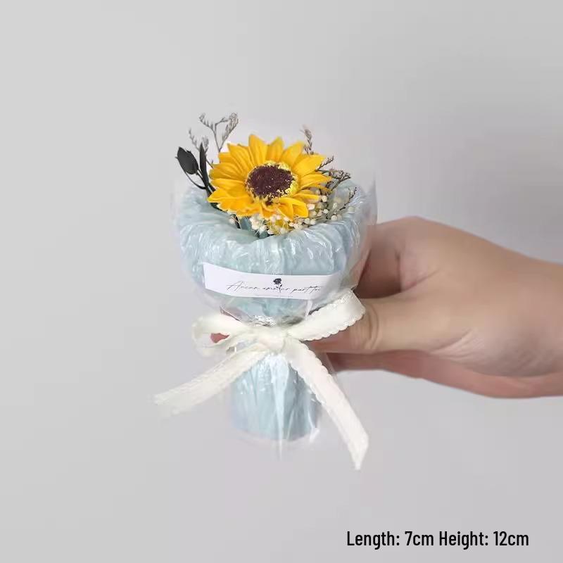 

Mini Pocket Bouquet - Artificial Rose Gift for Birthdays, Mother s Day, or Valentine s Day.