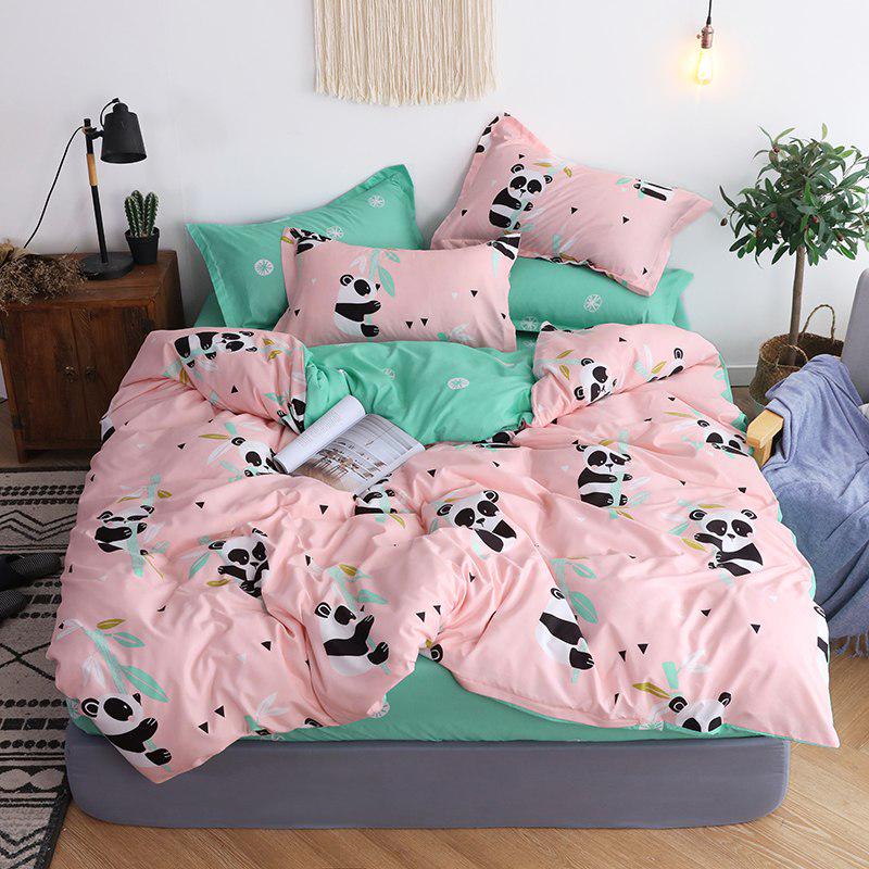 Bedding Set 4pcs Duvet Cover Sets Bed Linen Included Sheet Pillowcase