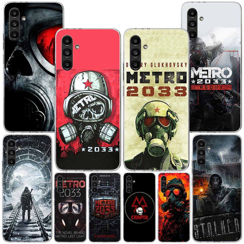 Metro 2033 Phnoe Case for Samsung Galaxy A17 A37 A57 A16 A26 A36 A56 A15 A14 A13 A55 A54 A53 A35 A34 A33 A25 A24 A23 A52 Galaxy