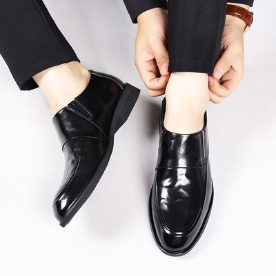 Dress Shoes Man Business Leather Casual Social Shoe for Men Pointed Toe Elegant and Classic High Quality Fashion  Trend 39