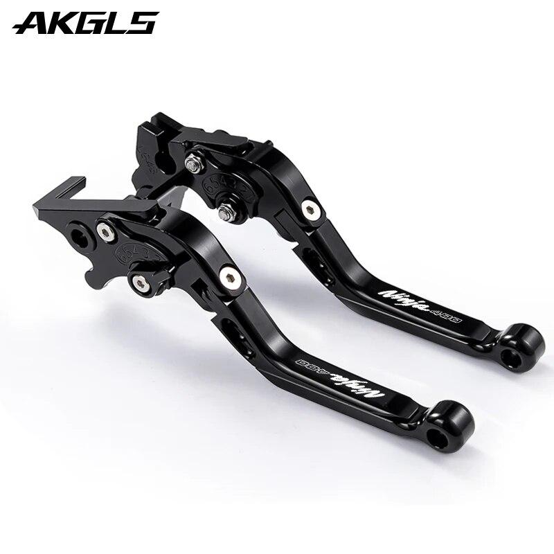Ninja 400  2022 For Kawasaki Ninja 400 Z400 2018   Adjustable Folding Retractable Brake Lever Clutch Lever