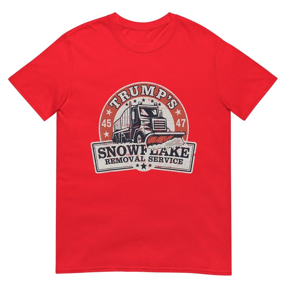 Trumps Snowflake Removal Service Funny Trump Tshirt S