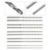 10Pc Extra Long HSS High Speed Steel Drill Bit Set 2mm,3mm,3.5mm,4mm,5mm Bits HSS Twists Drill Bit Set Round Shank Impacts Drill