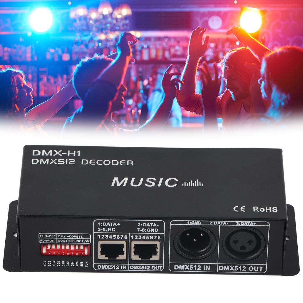 3 Channel Decorder RGB Dimming LED Decorder Controller for Hotels Sober Bar