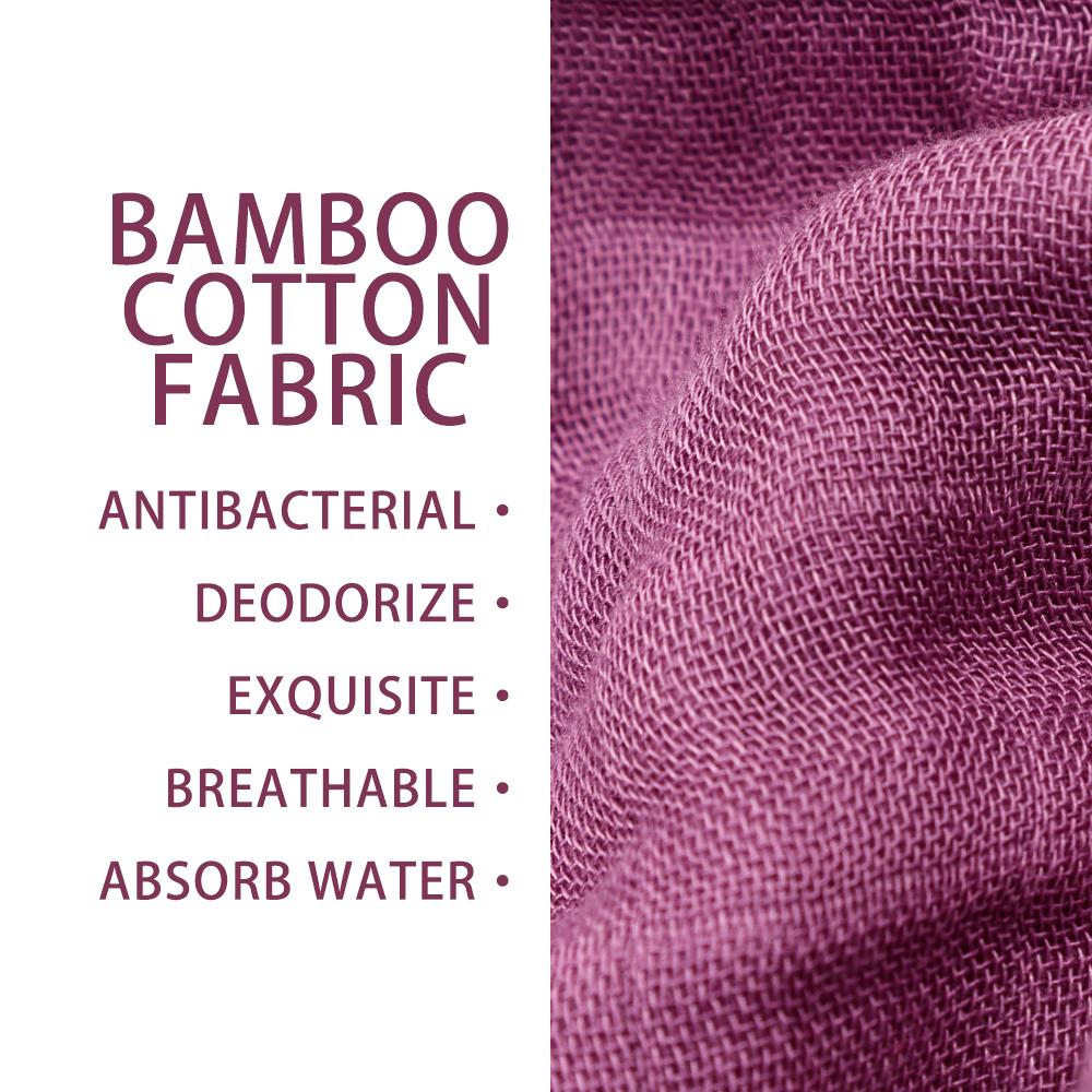 HappyFlute 30*30CM 5PCS Set Hangable Super Absorbent Bamboo Cotton Towel Design For Home Or Travel Use Baby Bibs&Cleanning Wipe