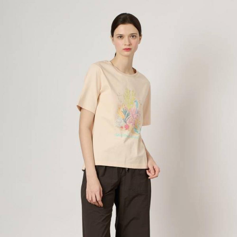 Bcbg Bidding PrinTed T shirT B4m4x427