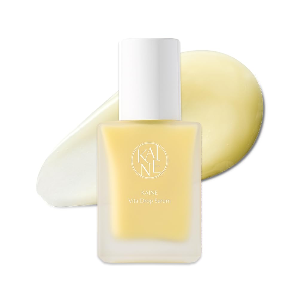 

Kaine Vitadrop Serum Moisturizing Serum Contains 73% Vitamin Tree Fruit Extract, 3% Niacinamide, and Triple Hyaluronic Acid. Supports skin moisture