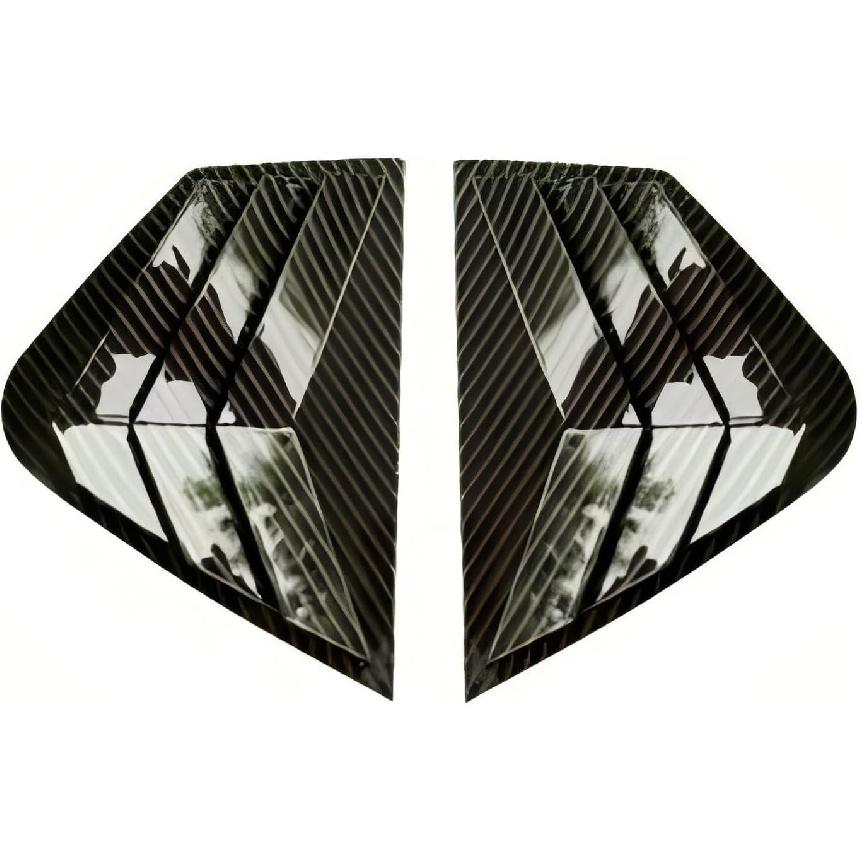 Rear Side Window Quarter Louver Cover Carbon Fiber for Kia Optima K5 2011 2012 2013 2014 2015