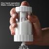 1pc, Kitchen Supplies Quantitative Salt Shaker Transparent Kitchen Seasoning Container, Household Salt Shaker ,Seasoning Bottle ,Seasoning Bottle