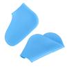 Silicone Waterproof Shoes Cover Outdoor Activity Reusable Non slip Shoes Protector Blue(Blue M)