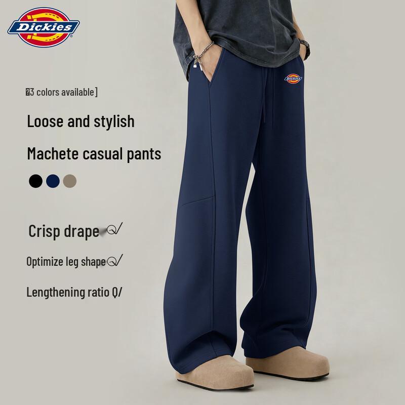 Dickies Men s 2026 Fashion Casual Loose Straight-Leg Pants M