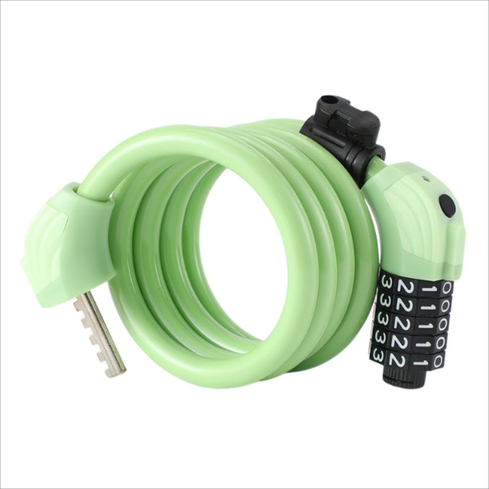 1200MM Rowerowy Zamek Szyfrowy ABS z Linką Stalową Zamek z Linki Stalowej Akcesoria Rowerowe