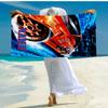 Custom Name Ultra-Soft Beach Towel with Racing Theme,Ideal for Pool - Camping, Diving - Perfect Travel Essential, Vibrant Beach Towel.