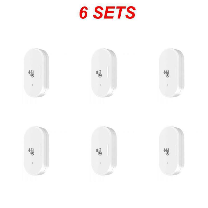 Tuya ZigBee Smart Temperature Sensor and Humidity Sensor with Battery Indoor Thermometer Monitor Work With Alexa Google Home