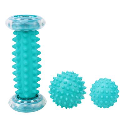 TPE Peanut Roller Spiky Massage Ball Set Back Foot Massager Ball Fitness Muscle Massaging
