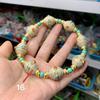 Tibetan Style Enamel Beaded Bracelet, Multicolor Vintage Gold-Plated Ethnic Jewelry,Handmade Enamel Charm Bracelet