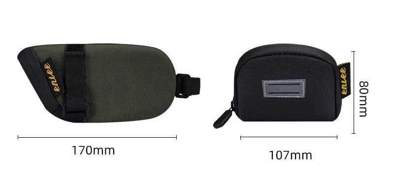 Enlee Detachable Waterproof Under-Saddle Bicycle Bag