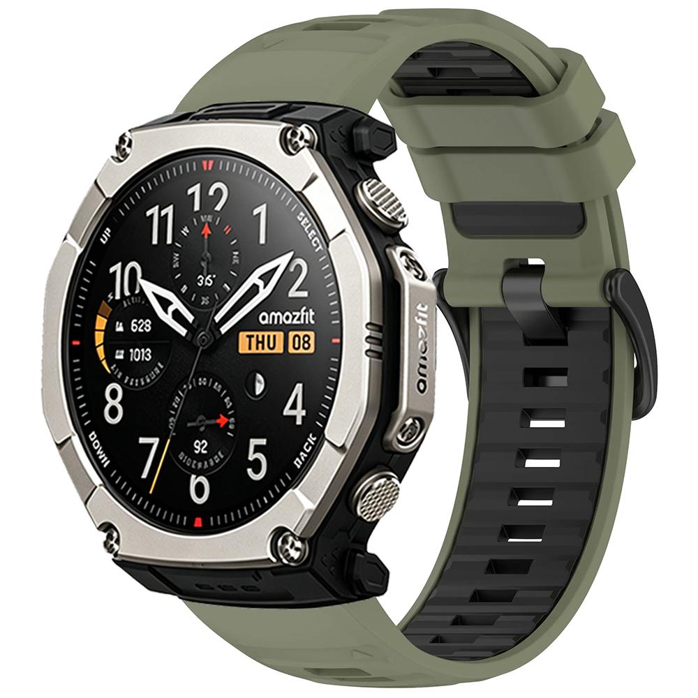 Quick Fit 20mm 22mm 26mm Silicone Strap for Amazfit T-Rex Ultra 2 51mm Outdoor Bracelet for Garmin Fenix 8/E/Tactix 8/Quatix 8